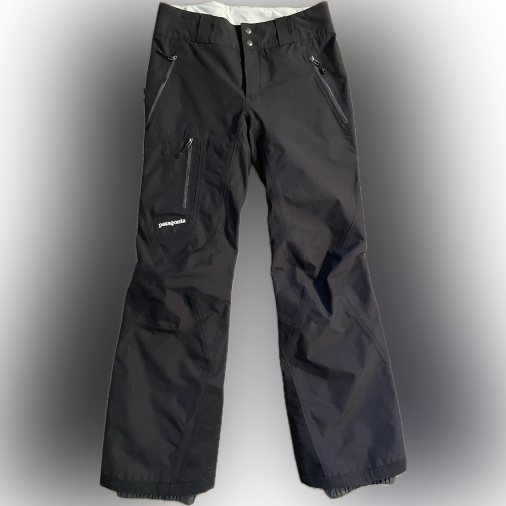 Patagonia Powder Bowl black&birch ski pants in excellent condition.  Women’s S.